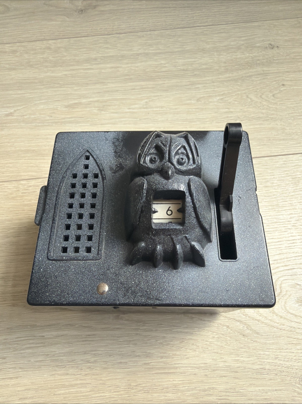 1962 Haunted House Game OWL SPINNER by IDEAL Rare Spinner Works HTF Game Part