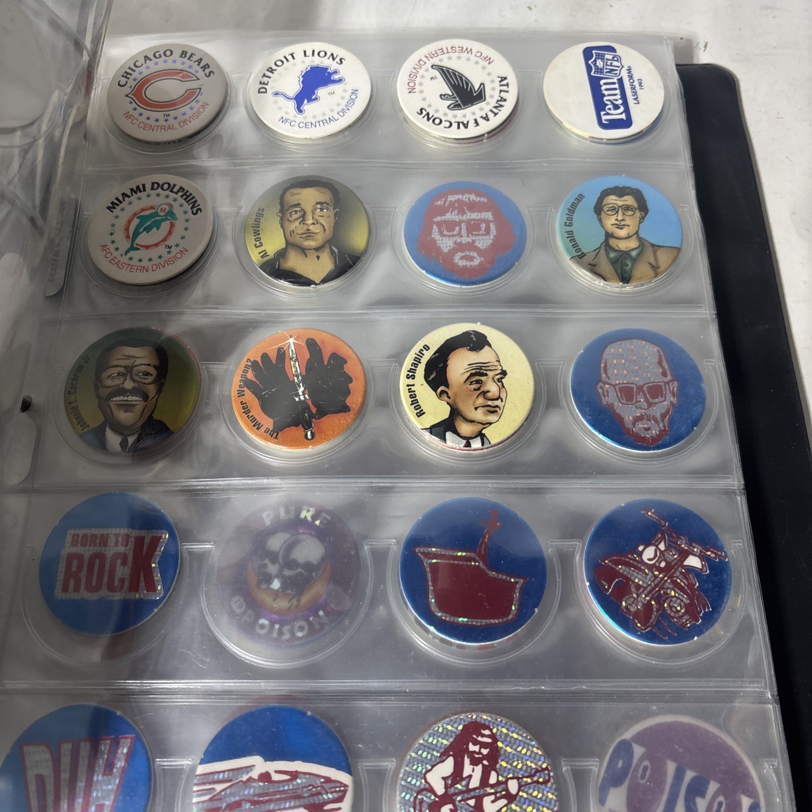 Vintage Pogs/Milk Caps 90’s Lot Of 200+ Pieces – Mixed Collection Binder/Sleeves