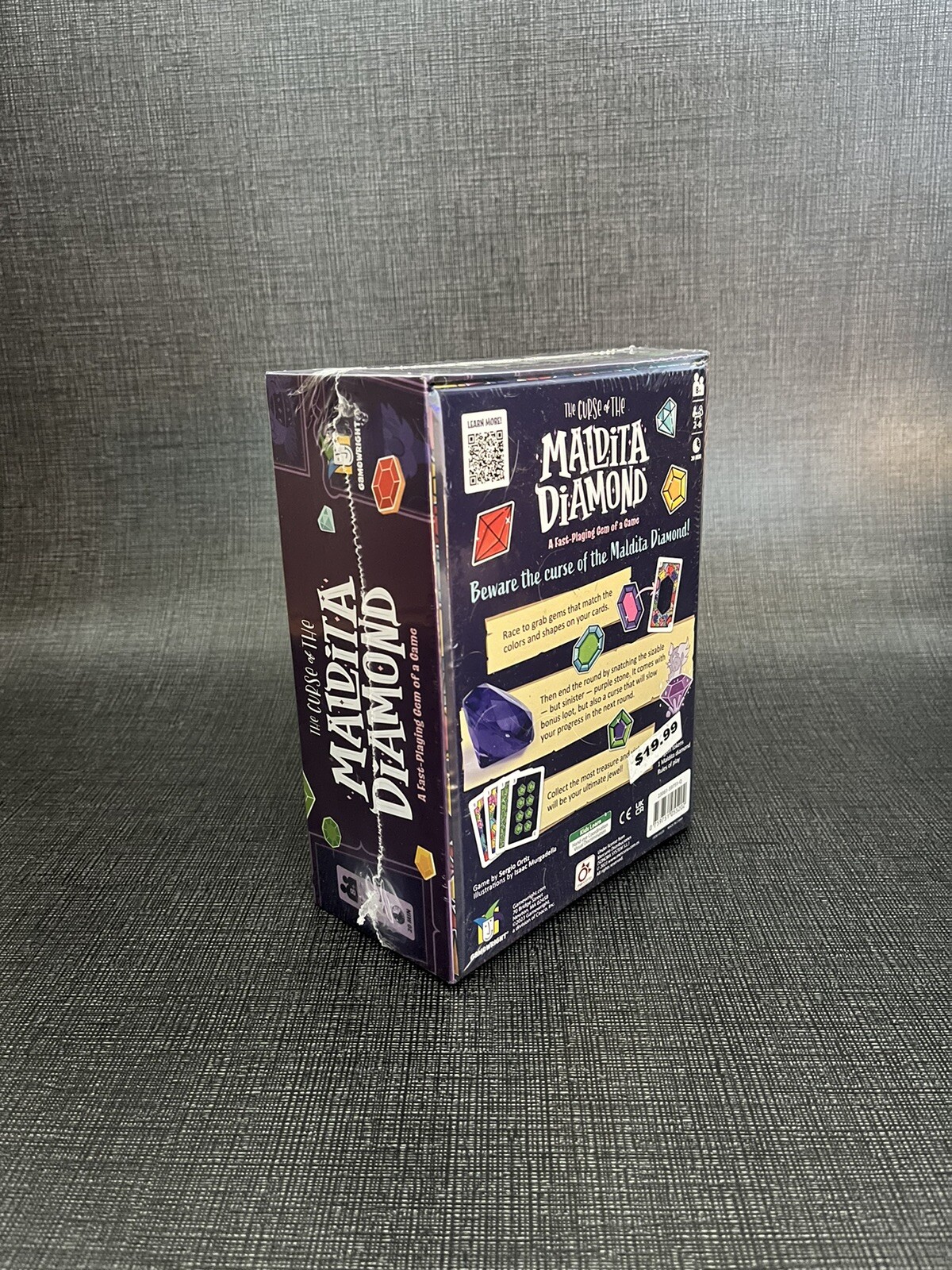 The Curse of The Maldita Diamond: A Real Time Race Game Of Speed For 2-6 Players