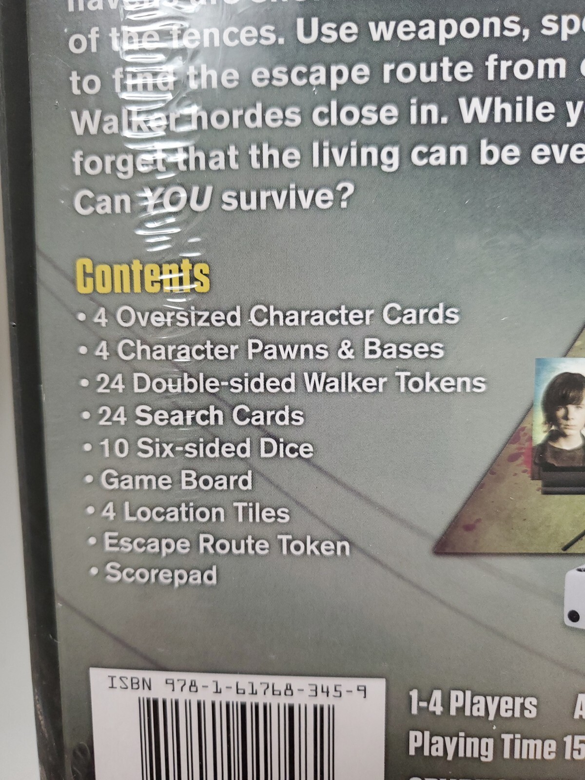 Walking Dead Don’t Look Back Dice Game – Cryptozoic – Factory Sealed NEW