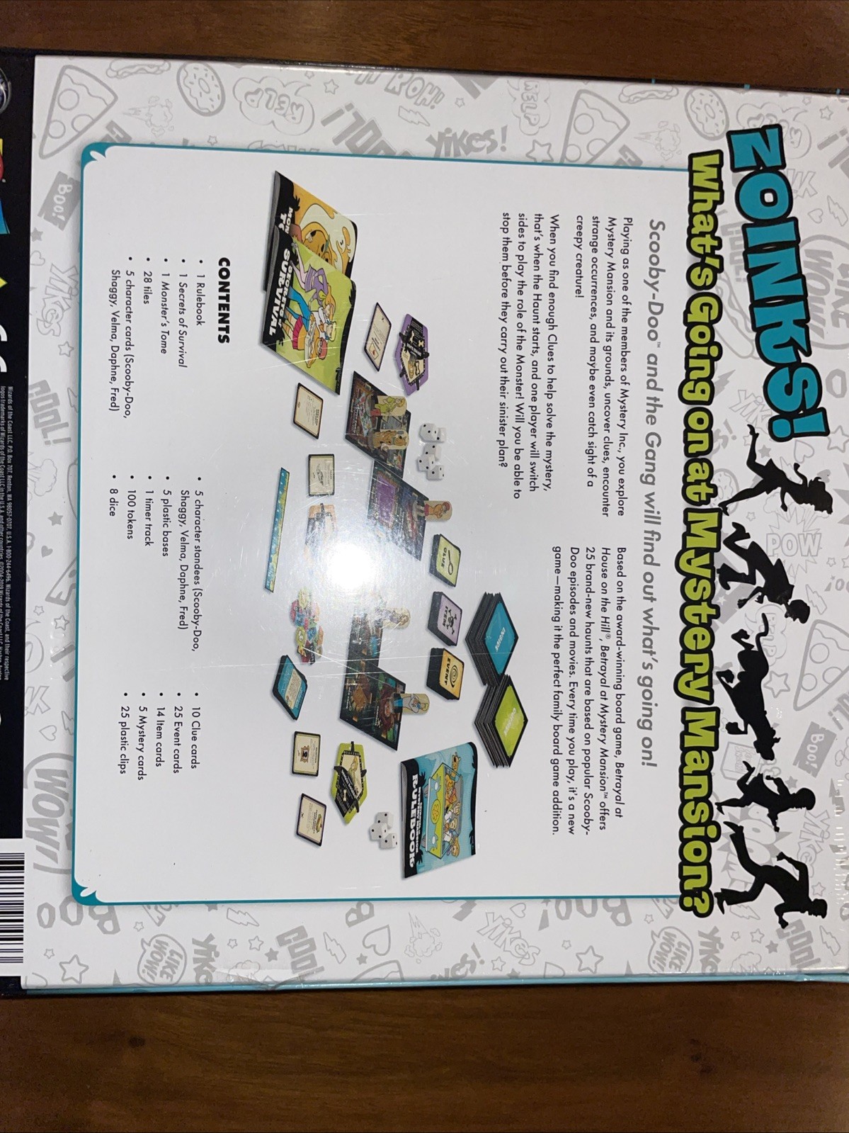 Avalon Hill Scooby Doo in Betrayal at Mystery Mansion Official Scooby Doo [NEW]