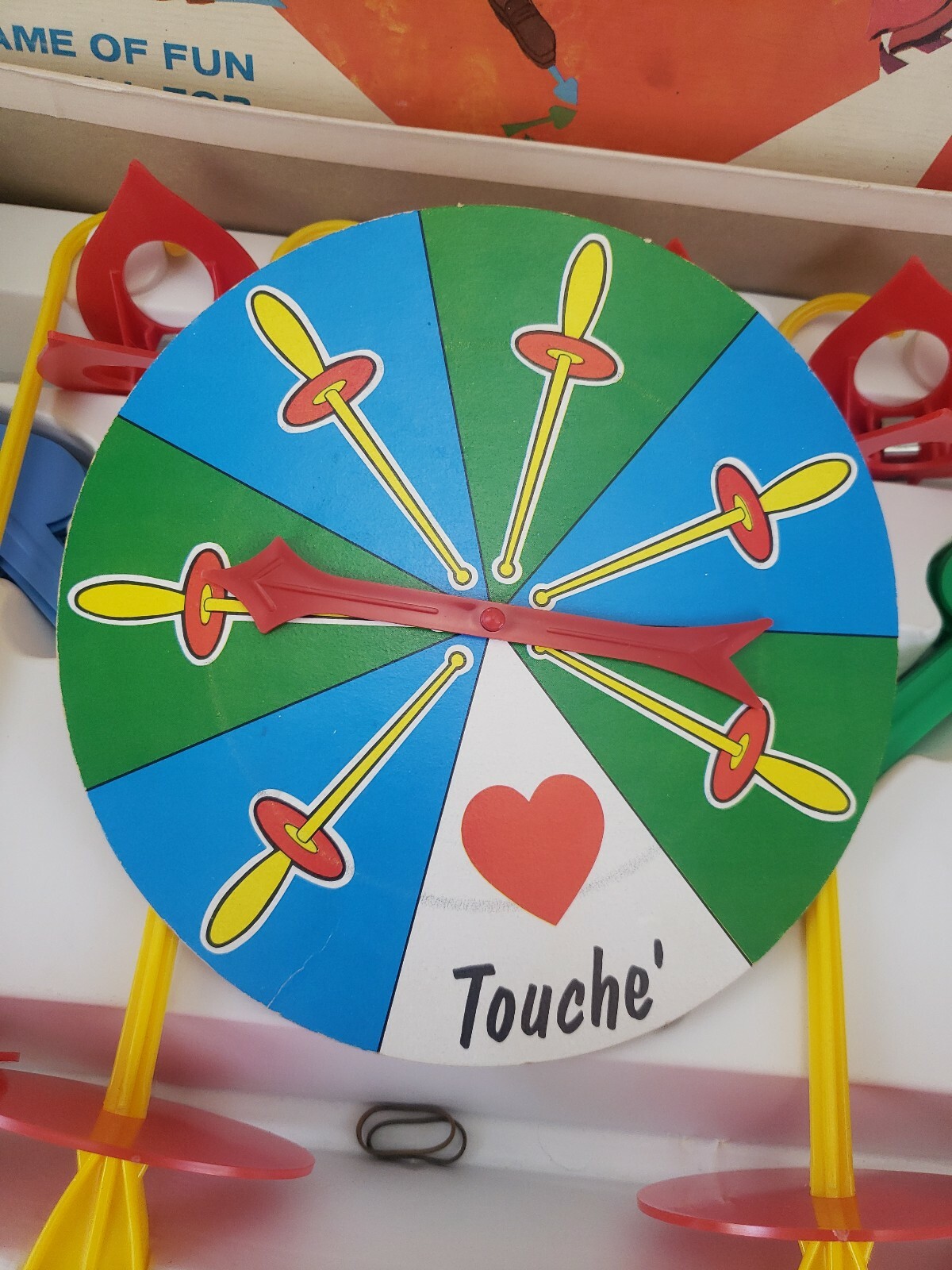Vintage 1950s-60s? Schaper Have-a-Heart Sword Game
