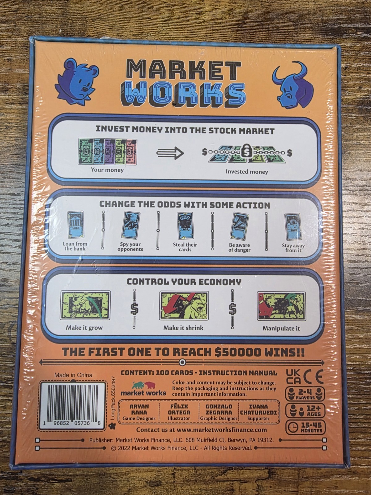 Fun and Interactive Card Game for Learning Finance and Investment Strategies