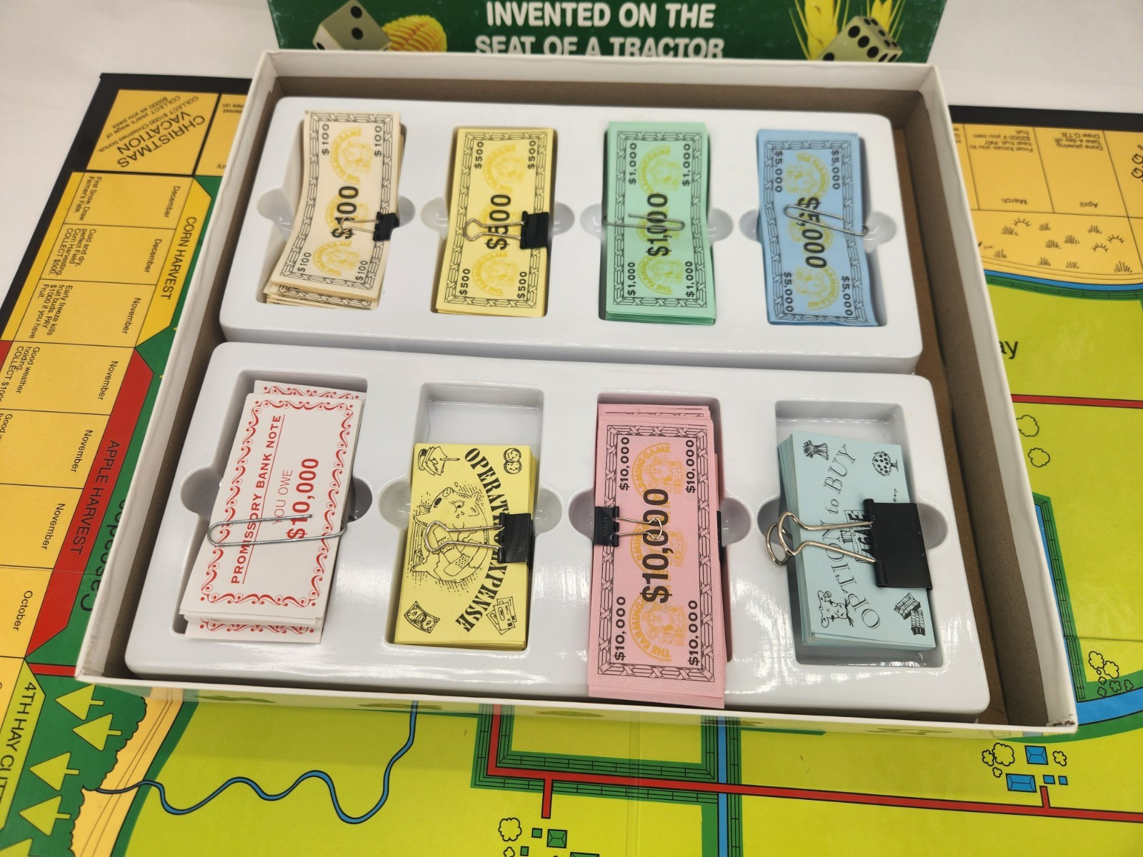 The Farming Game – Harvest the Fun! 1996 Board Game – Complete