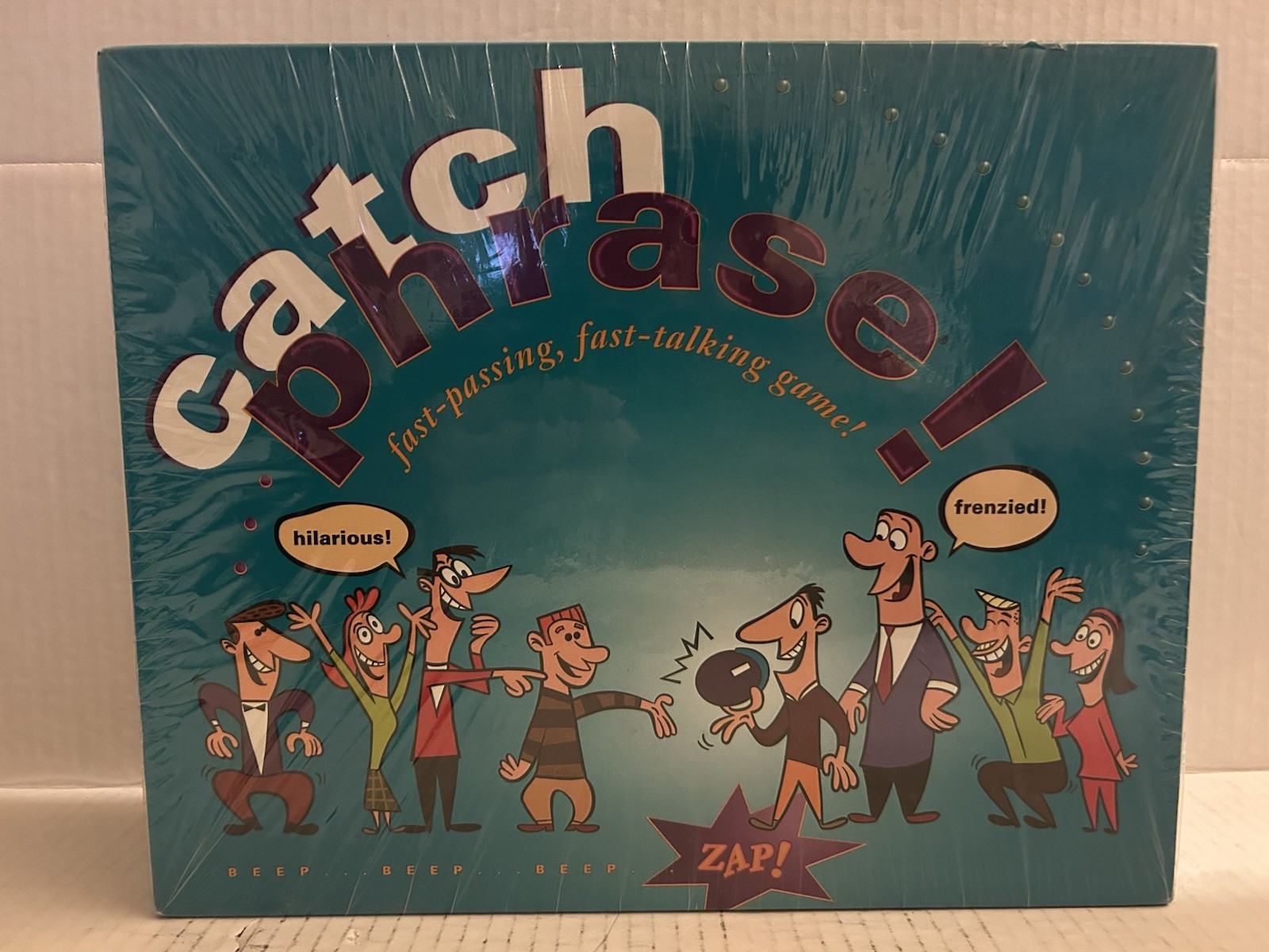 Catch Phrase Party Board Game Parker Brothers Fast Passing Fast Talking 1994 NEW