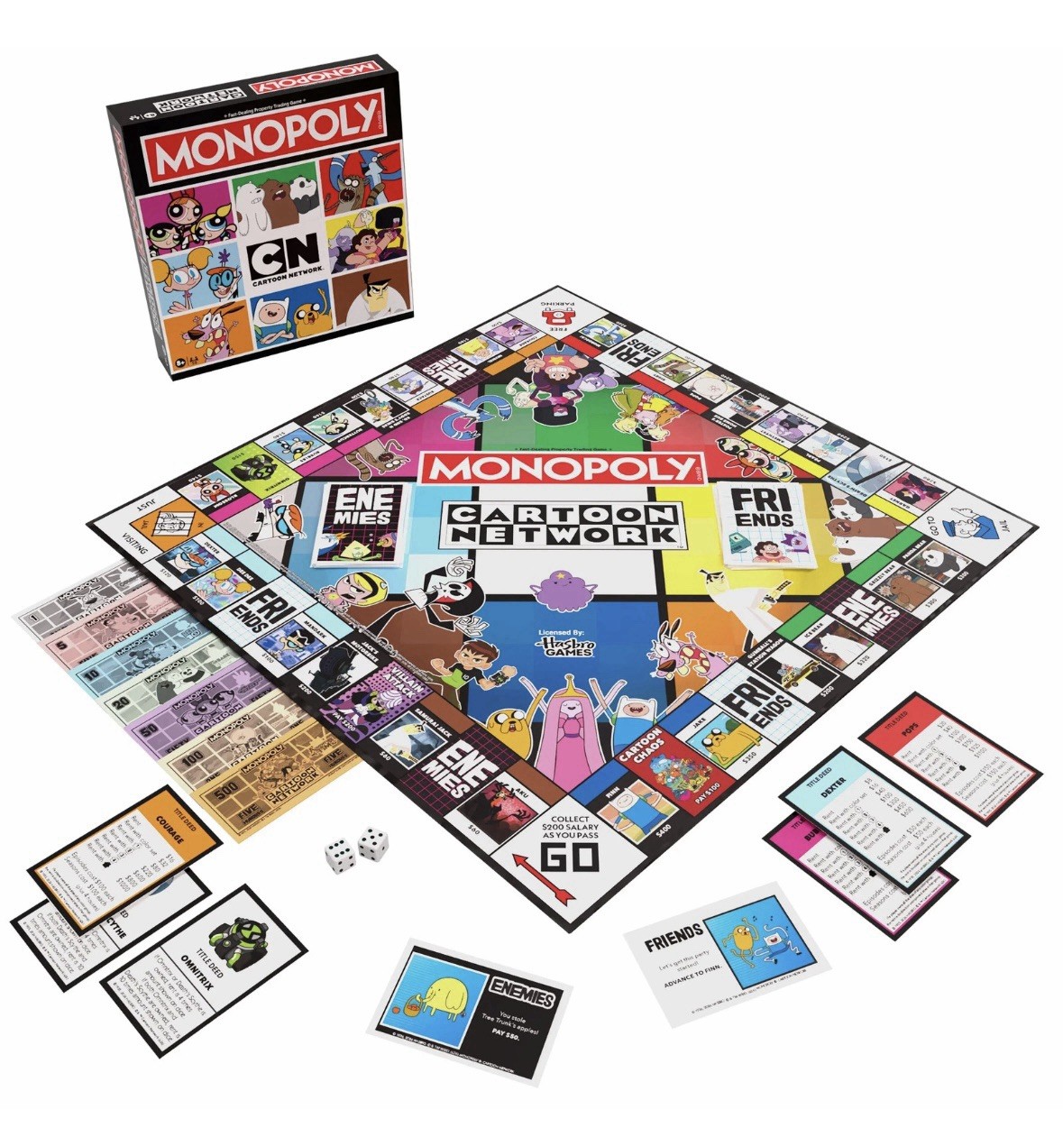 New Monopoly Cartoon Network Edition 2026 Powerpuff Samurai Adventure Dexters