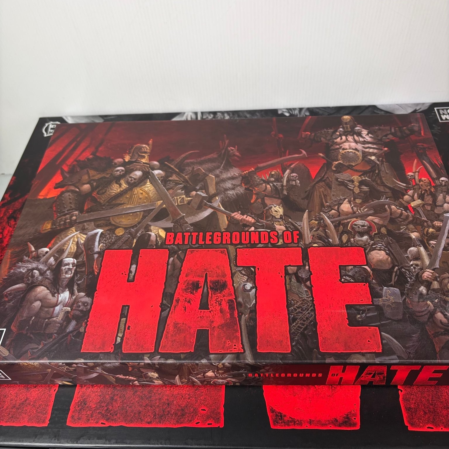 HATE Kickstarter Exclusive Board Game Tyrant Pledge Adrian Smith w/ 5 Expansions