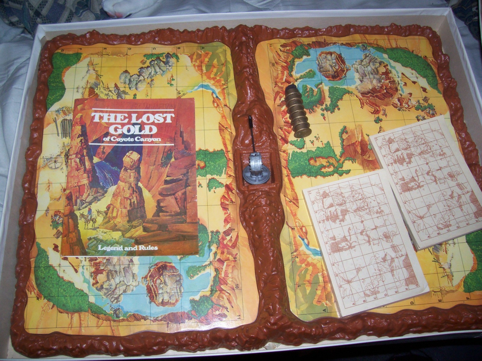 Lost Gold Board Game 1975 Parker Brothers Vintage