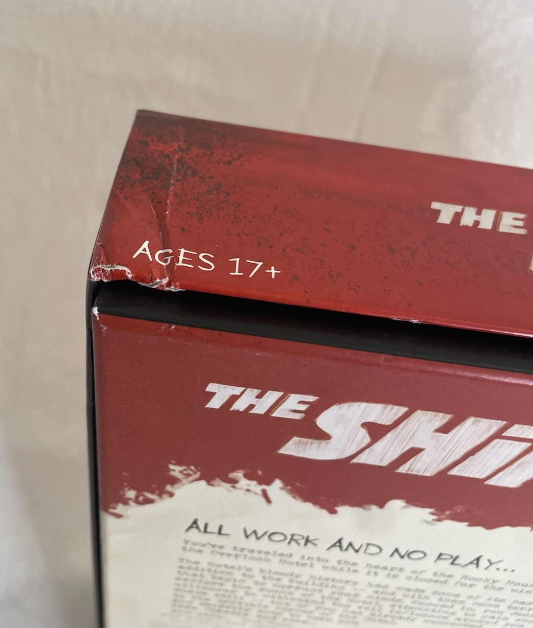 The Shining Board Game New Open Box Complete 3–5 Players Horror