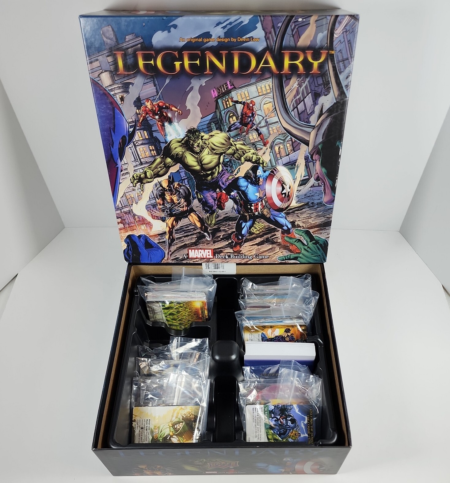 Legendary: Marvel Deck Building Game 2012 Upper Deck – Very Good Condition
