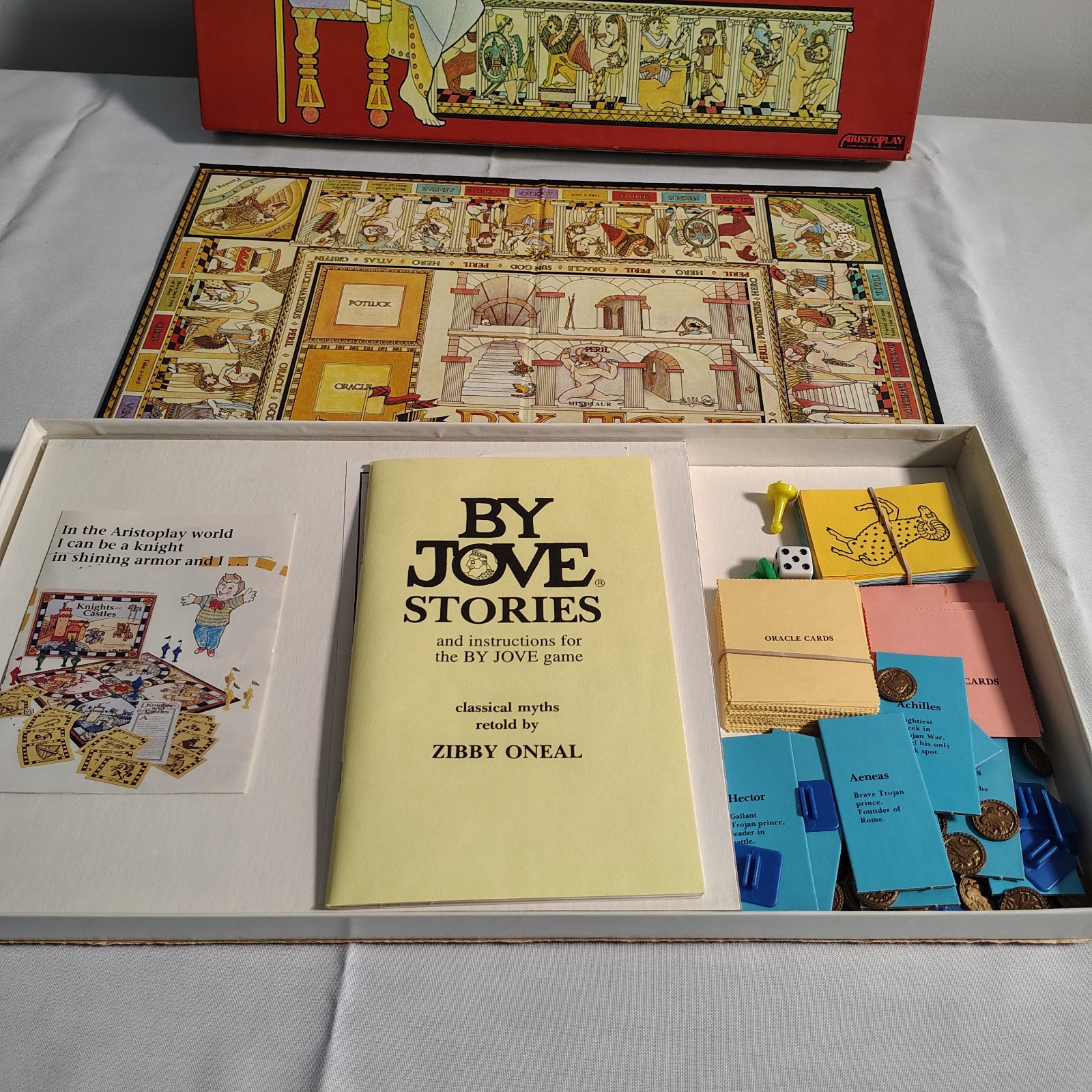 By Jove Adventure Board Game (1993) by Aristoplay, Vintage, See Pictures