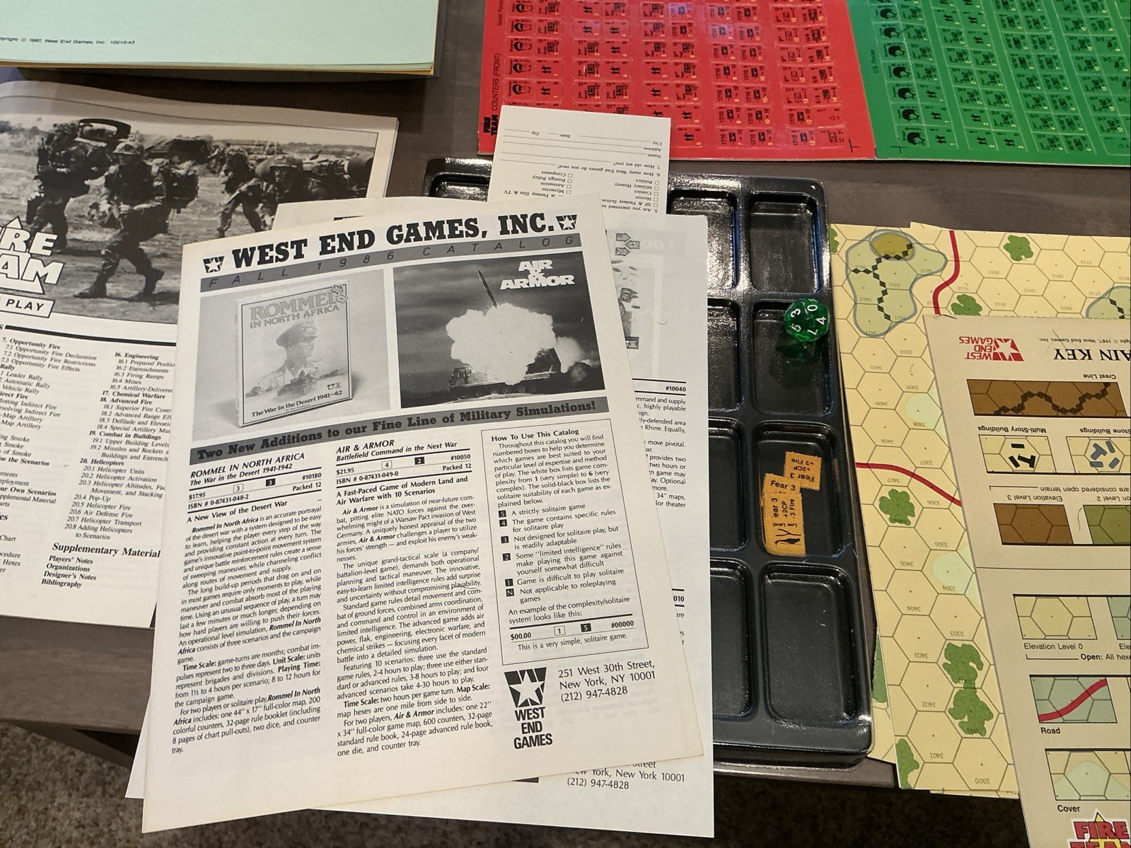 1979-West End Wargame Fire Team Modern Squad Level Command BNIB – UNPUNCHED 💯🔥
