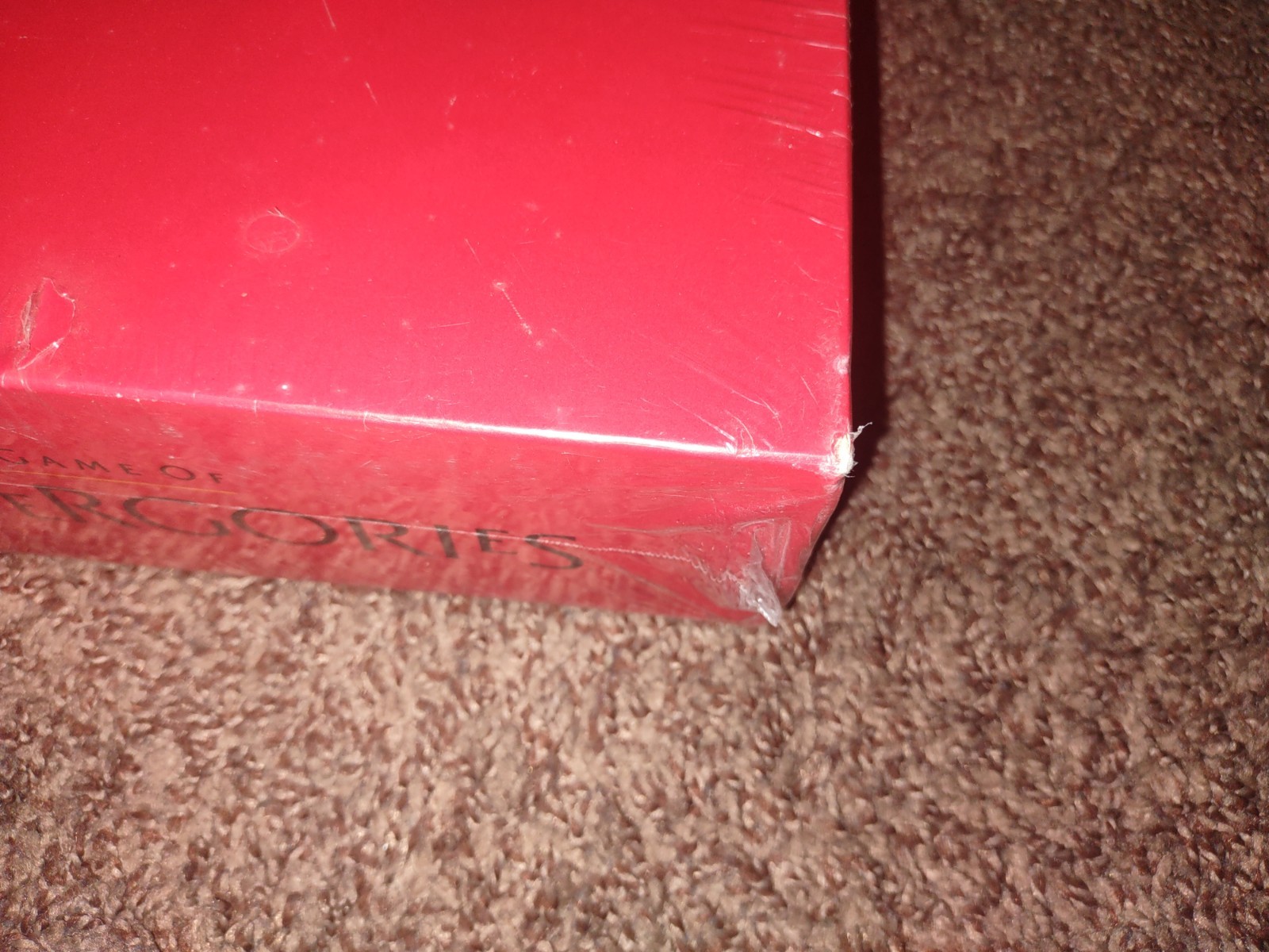 Vintage 1988 The Game of Scattergories Board Game Hasbro 1988 Sealed Nos