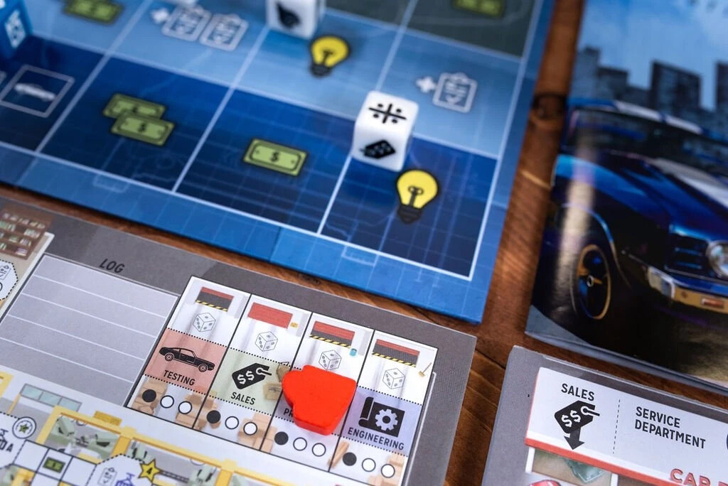 🎲🚗 NIS – Motor City – ROLL N WRITE Automotive Empire Game 🚗🎲