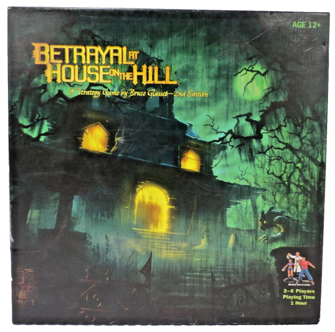 Betrayal at House on the Hill Board Game 2nd Edition Complete Avalon Hill Horror
