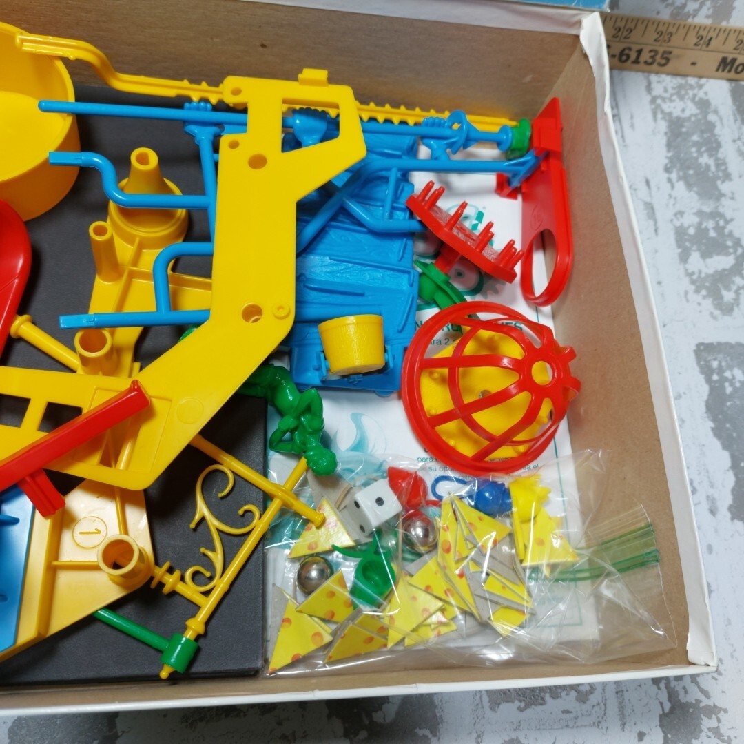 Mouse Trap Board Game 1999 Vintage Hasbro s Mouse Trap Complete