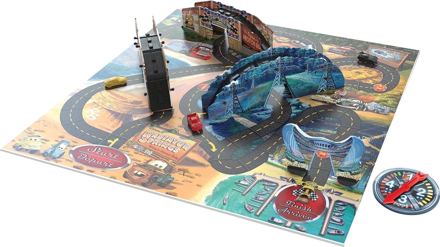 Spin Master Disney Pixar Cars 3 Risky Raceway Game