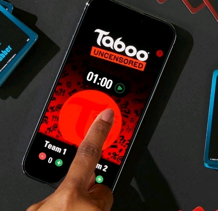 Hasbro Gaming Taboo Uncensored Board Game for Adults Ages 17+