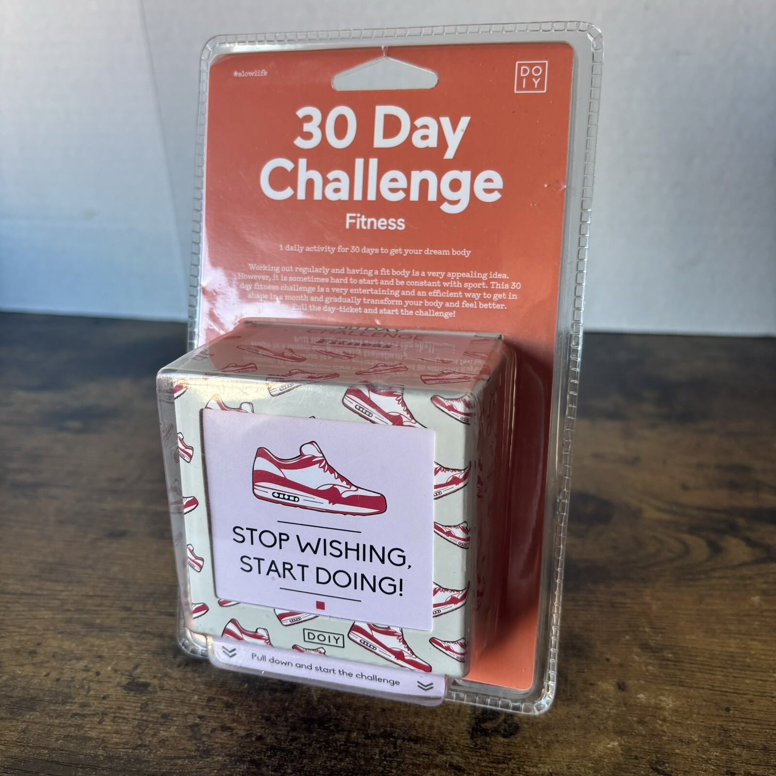 30 Day Fitness Challenge Card Game By DOIY – The Only Limit Is You – Brand New