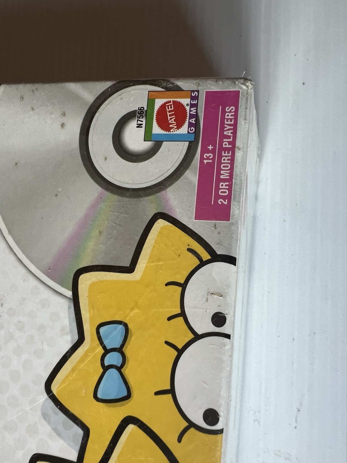 The Simpsons SCENE IT? The DVD Trivia Board Game – NIB Sealed Box damage
