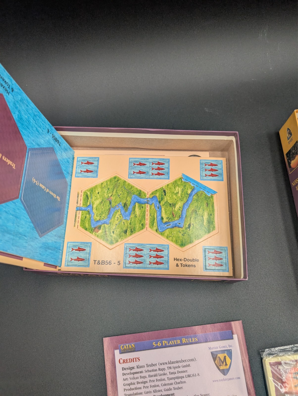 Settlers of Catan Traders & Barbarians 2008 Game Expansion 3067