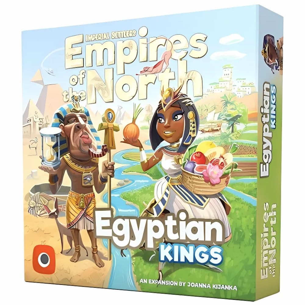 Portal Games Imperial Settlers Empires of The North Board Game Bundle: Egypti…