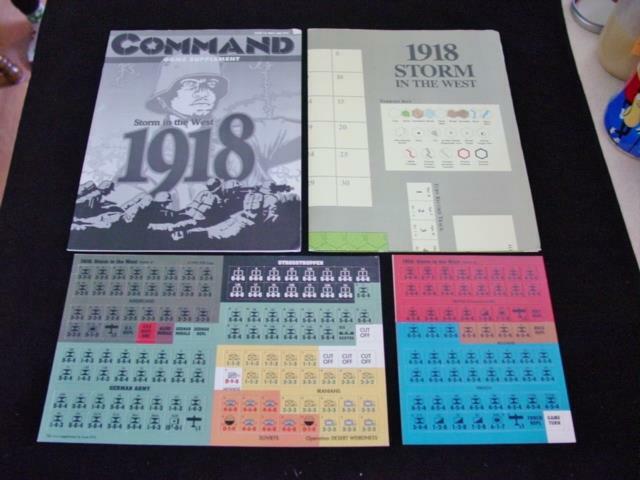 Command Magazine #16 : WW1 Storm in the West 1918 (UNPUNCHED) 1992