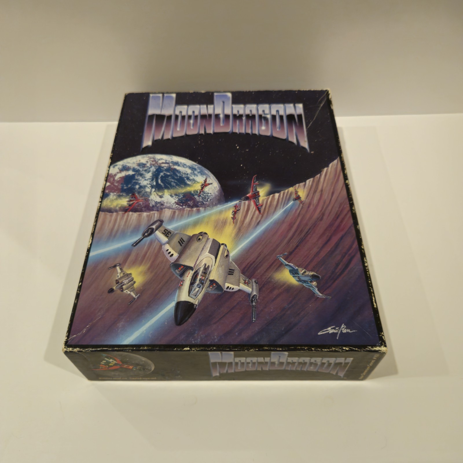 Moondragon Game of Lunar Fighter Combat Role Playing Game Complete Extra Pieces
