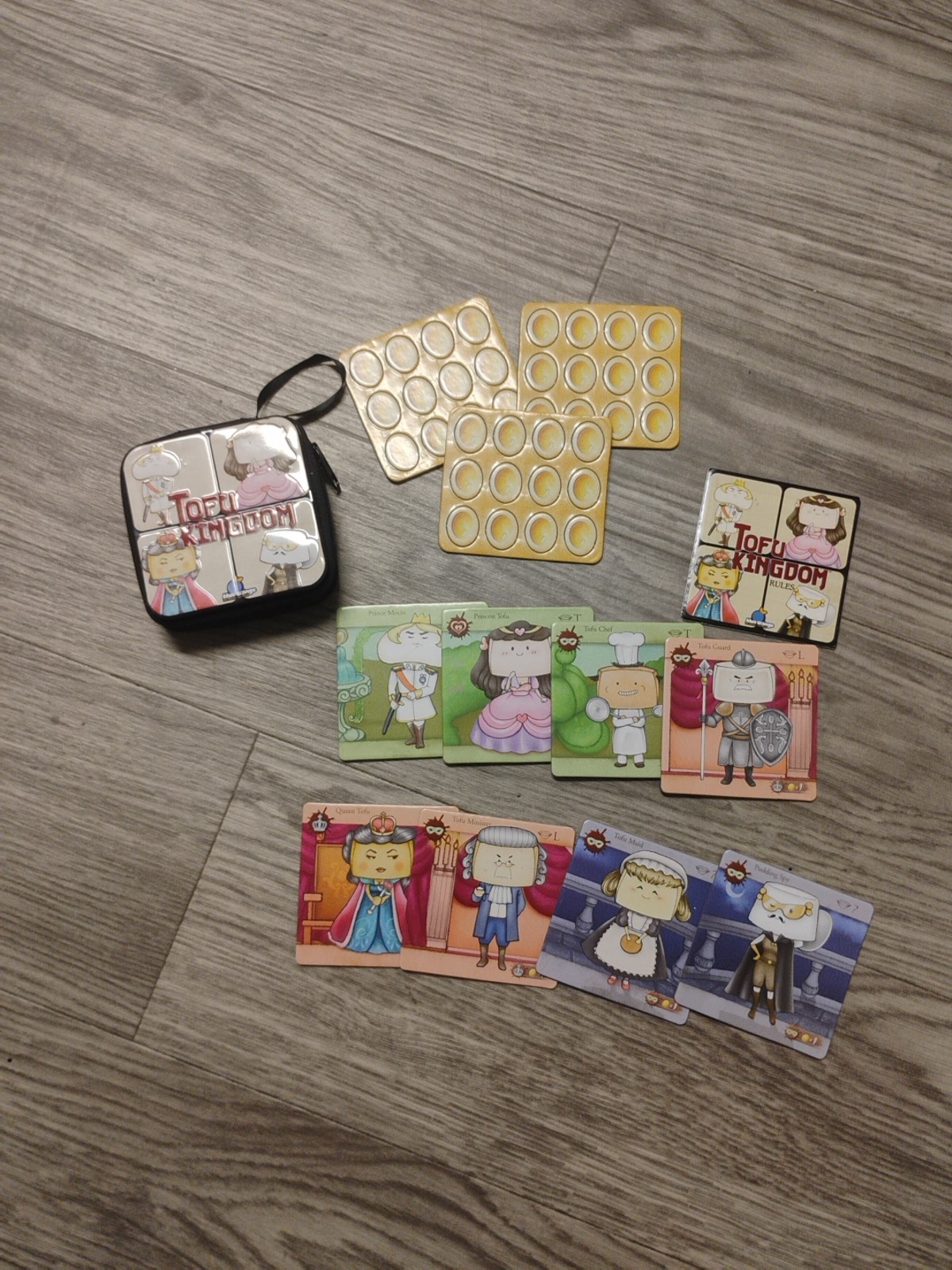Tofu Kingdom – Blue Orange Multiple Player Card Game In Case Unpunched Soybeans