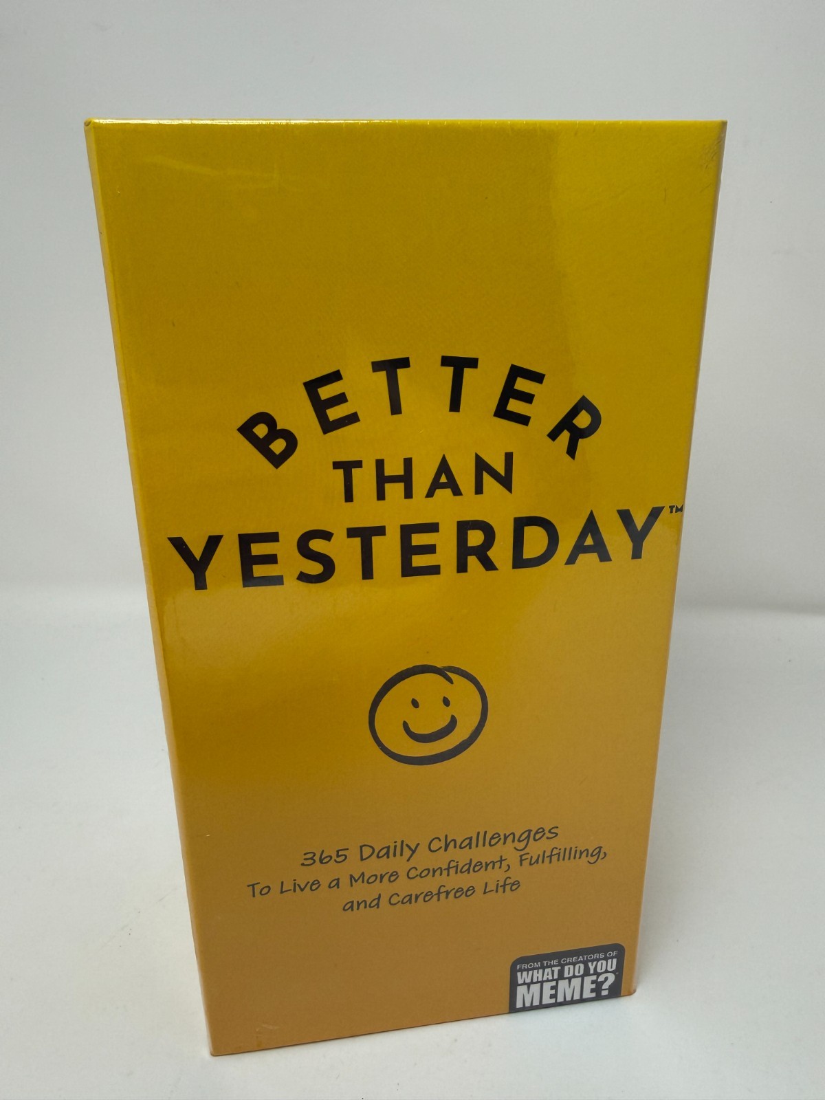 Better Than Yesterday 365 Daily Challenges Life Fullfilling Game NEW Sealed