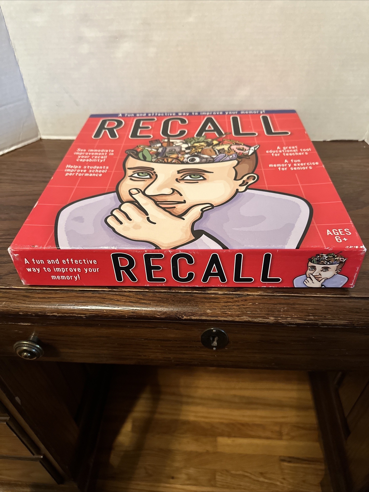 Recall Award-winning The Fun and Effective Memory Improvement Game. Pre Owned
