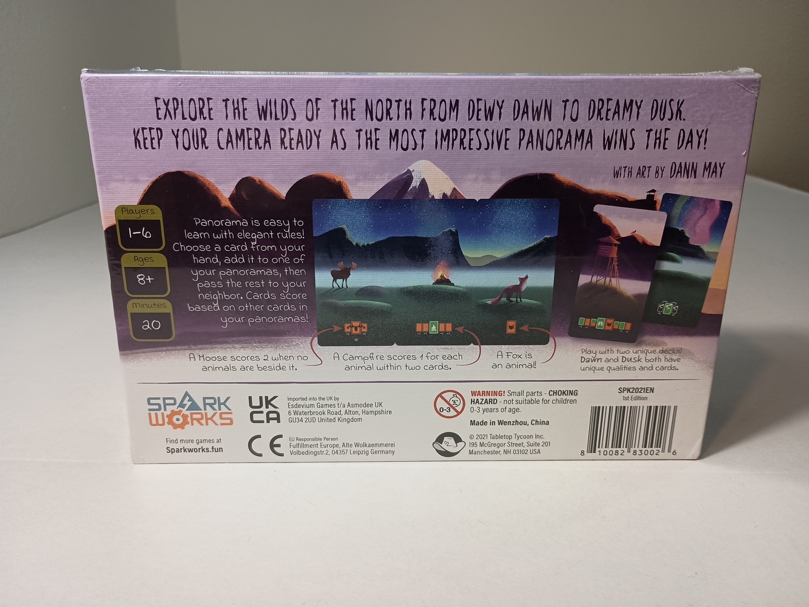 Panorama Game 2021 Alex Winter New In Sealed Box