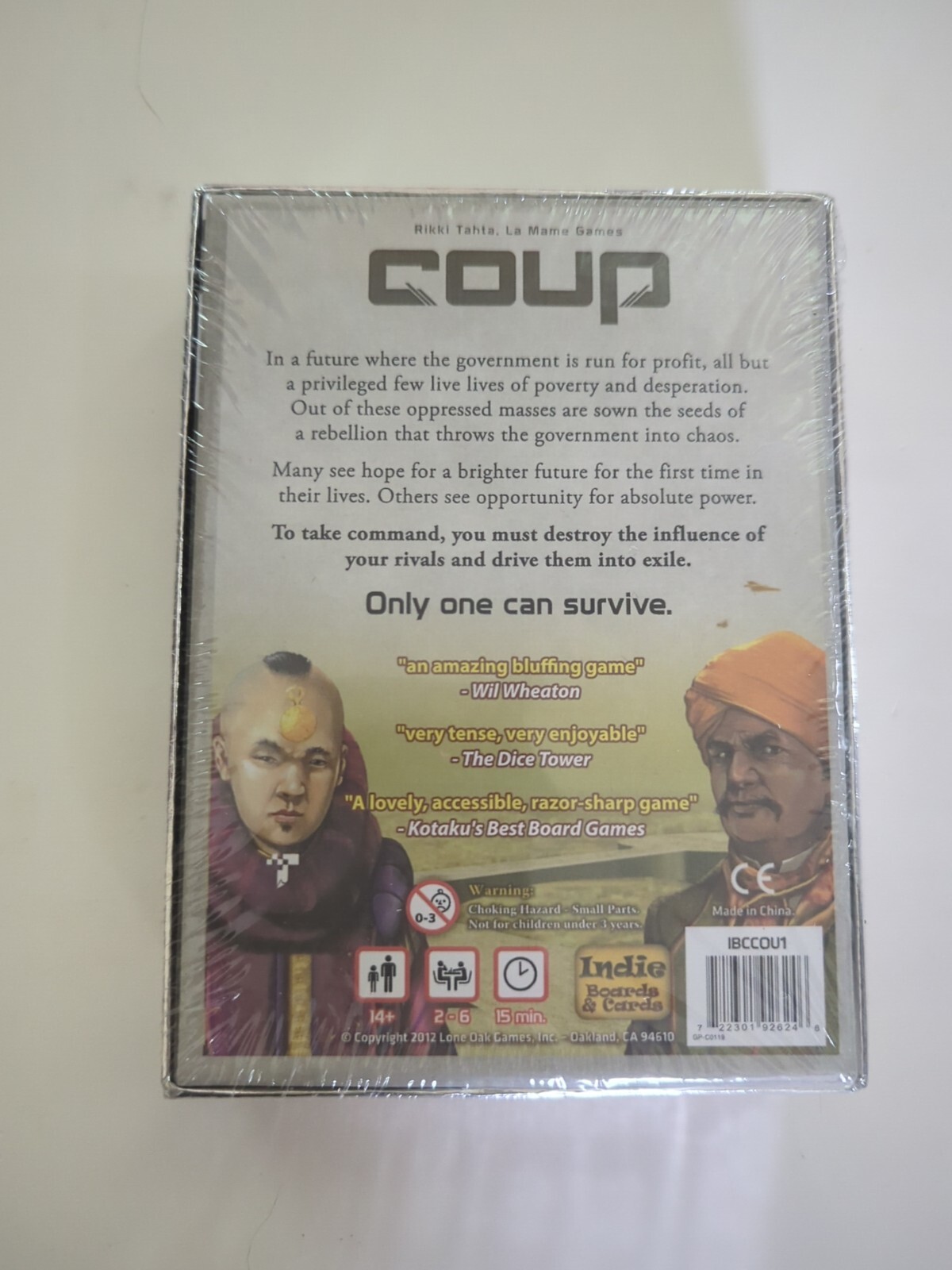 Indie Boards and Cards Coup The Dystopian Universe Card Game – COU1IBC