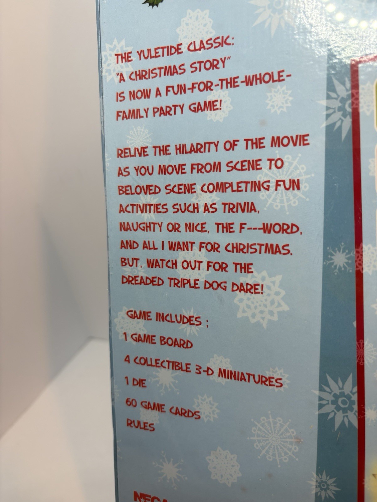 A Christmas Story The Party Game WizKids NECA Board Game New Sealed 2010