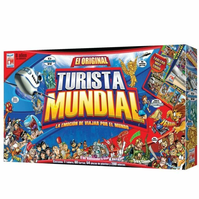 Turista Mundial El Original Juego de Mesa Mexicano de Fotorama — Board Game