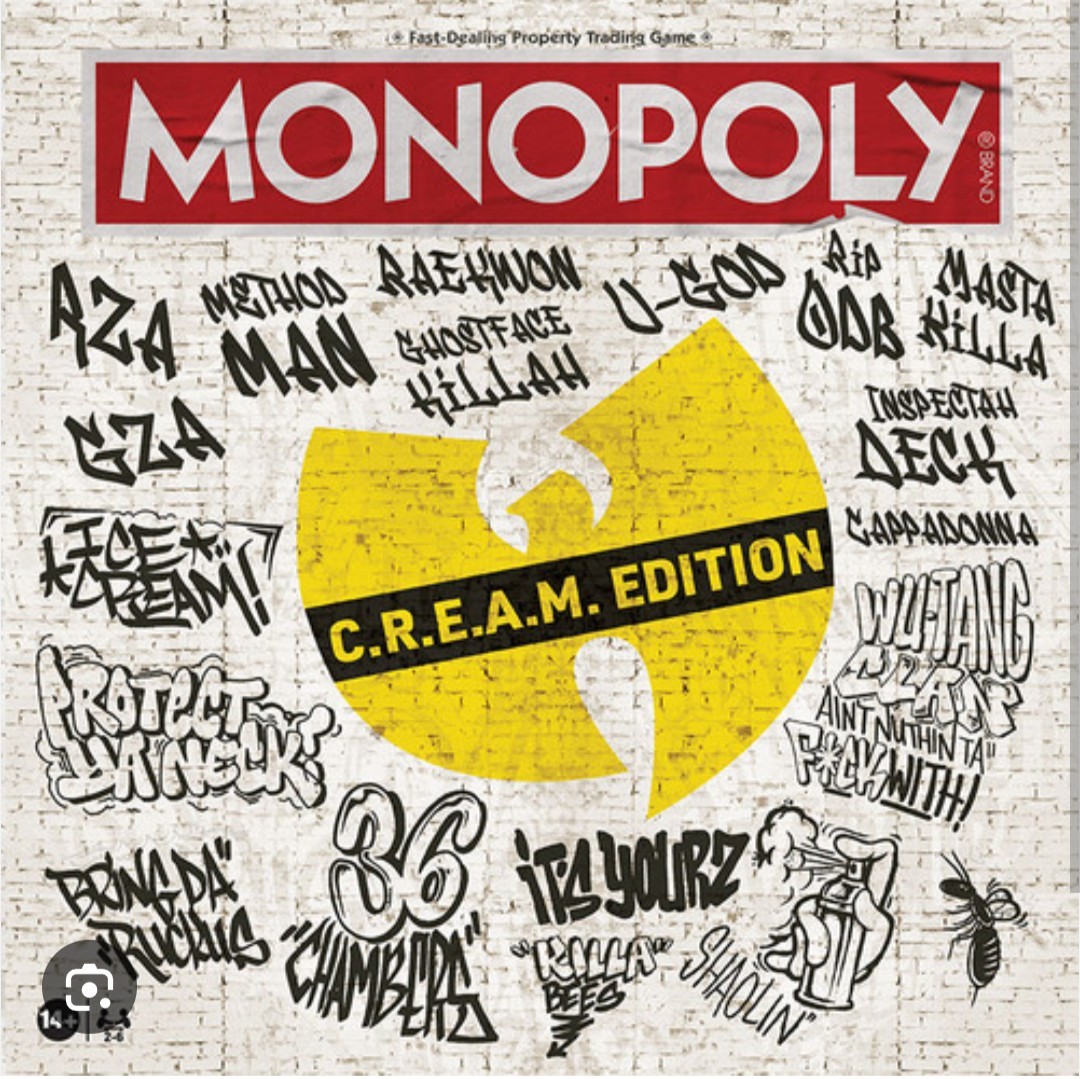 Wu Tang Official Monopoly Board Game Limited Edition