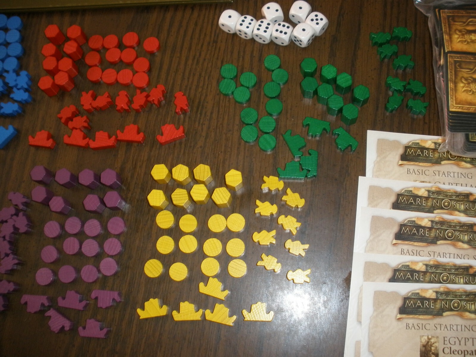 Eurogames Boardgame Board Game Mare Nostrum COMPLETE 2003