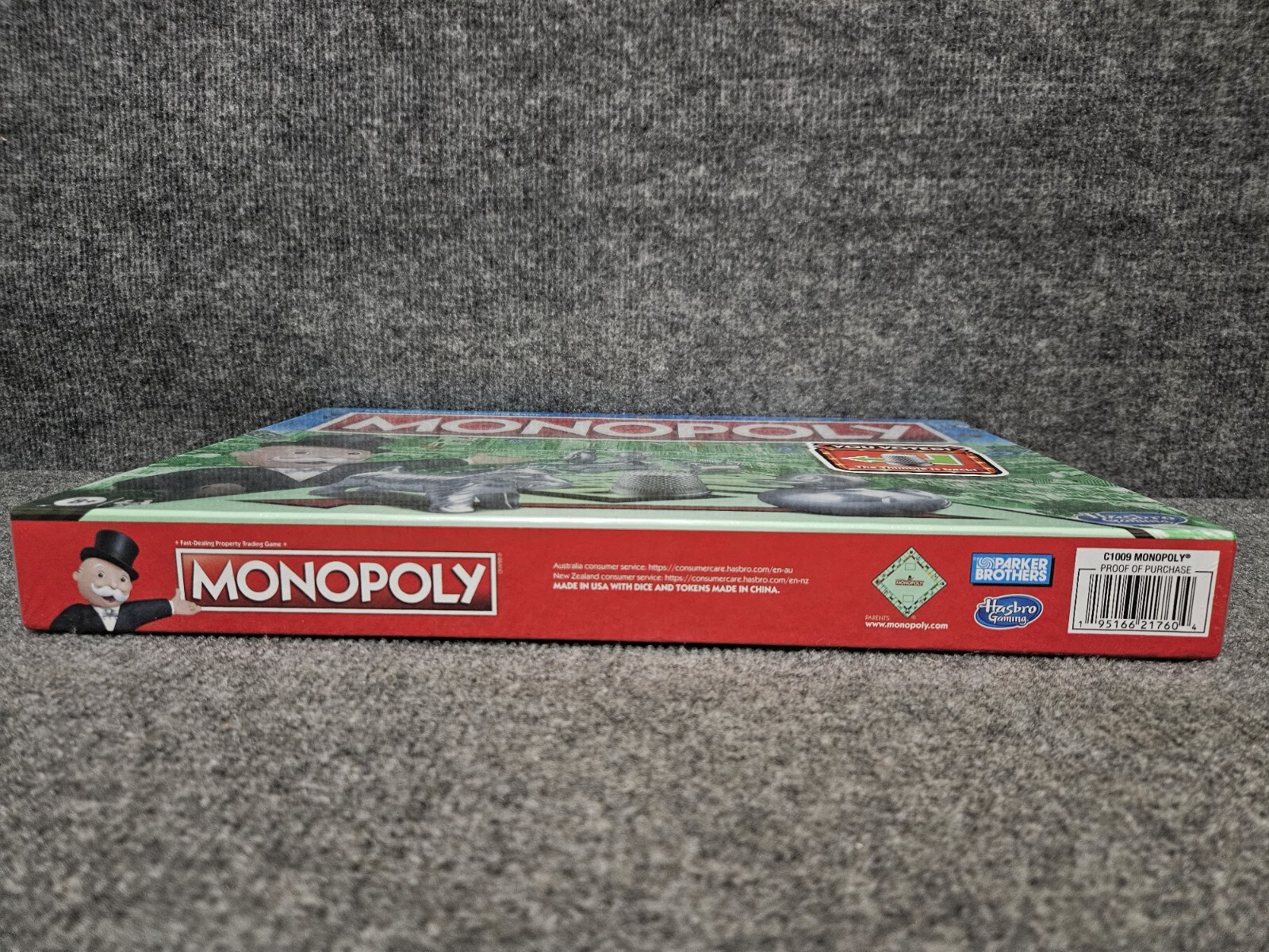 Hasbro Monopoly You Voted The Thimble Is Back Edition