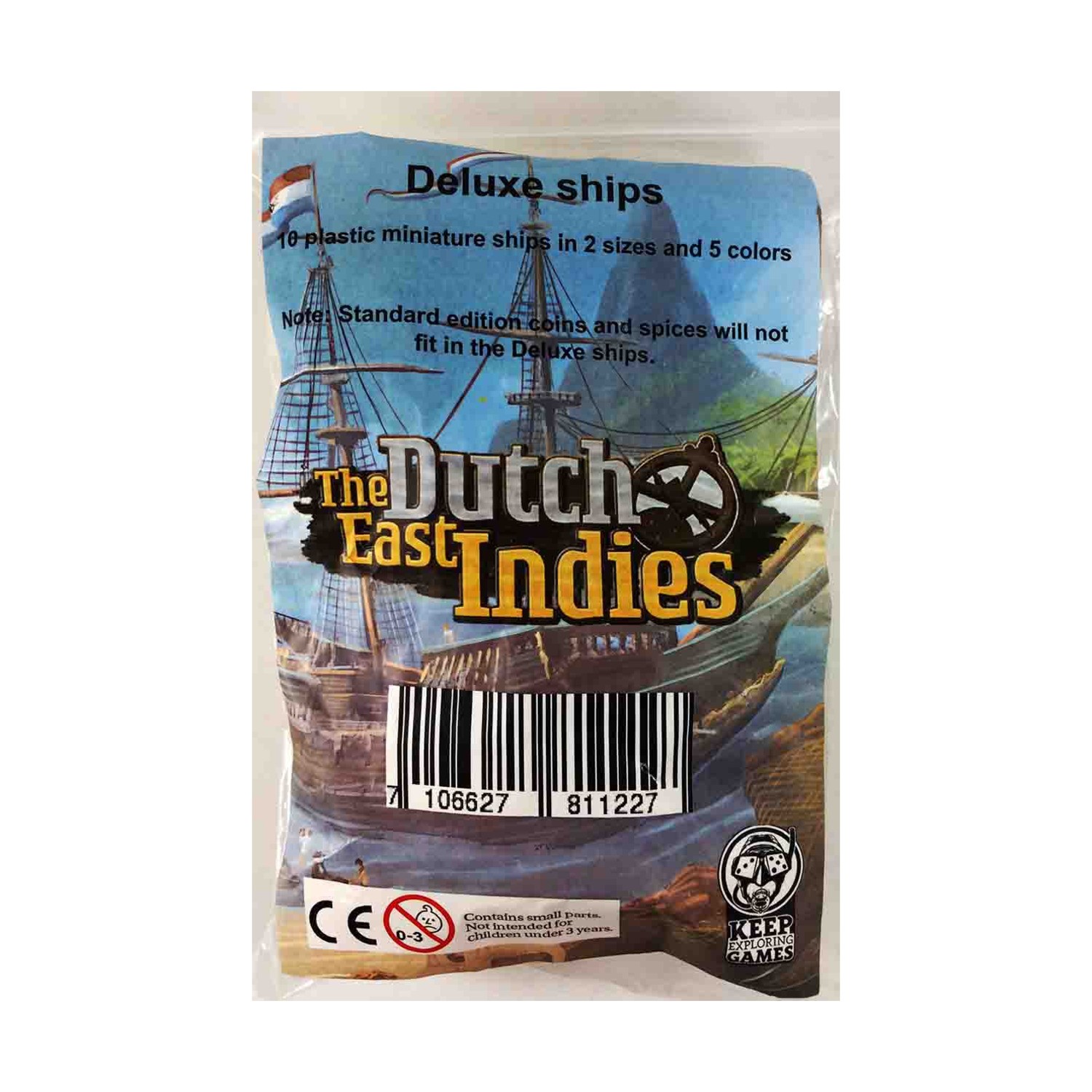 Keep Exploring Boardgame Dutch East Indies – Ships Upgrade Pack NM
