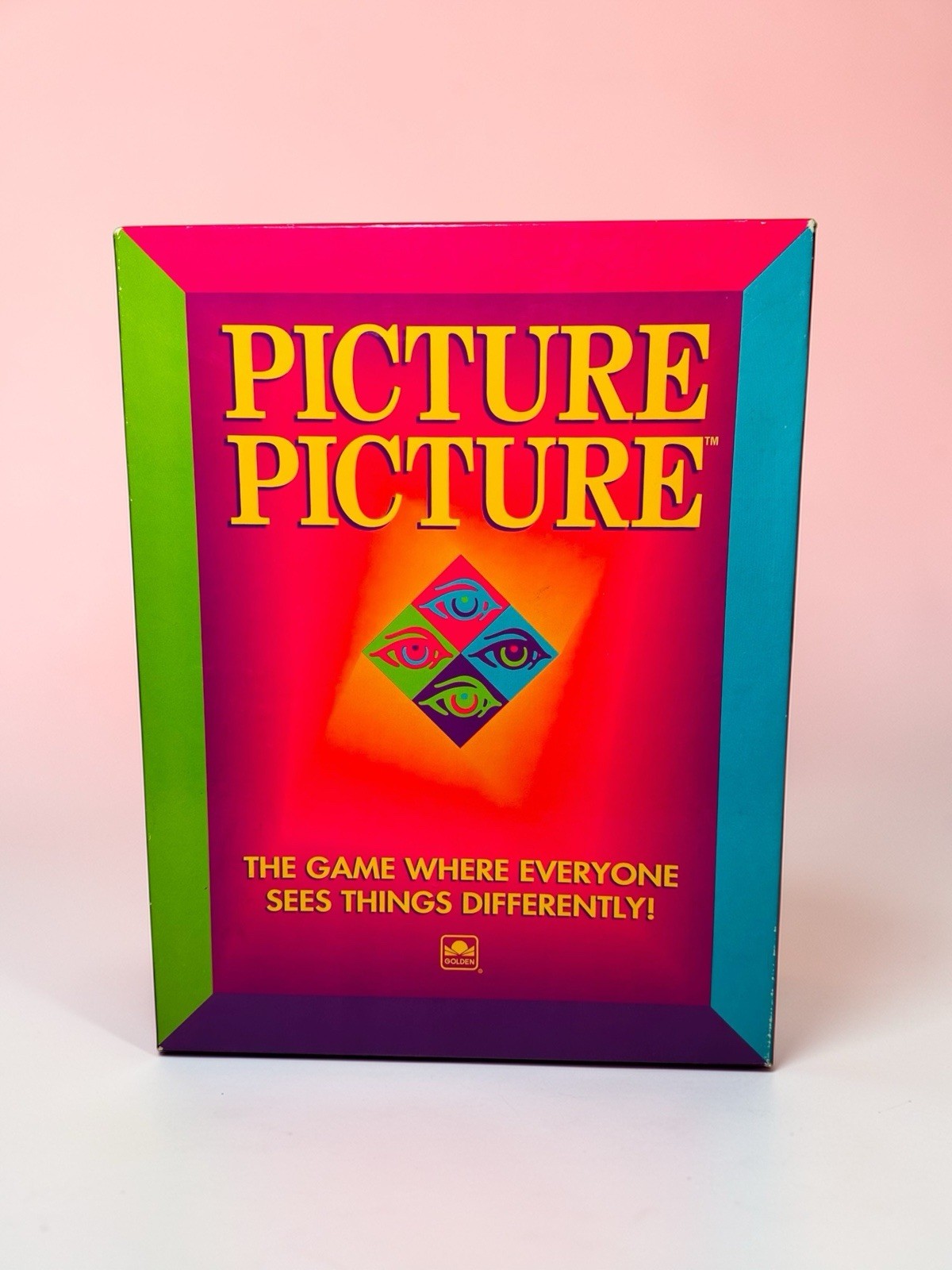 Vintage PICTURE PICTURE Board Game By Golden 1992 90s Party No. 5074 COMPLETE