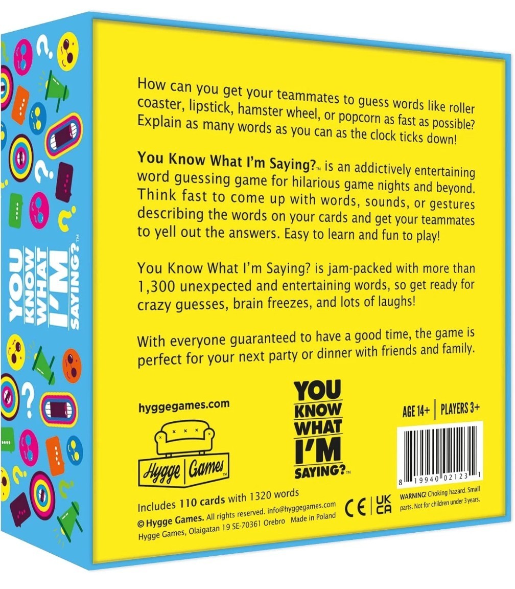 You Know What I´M Saying? Word Guessing Game Brand New Sealed