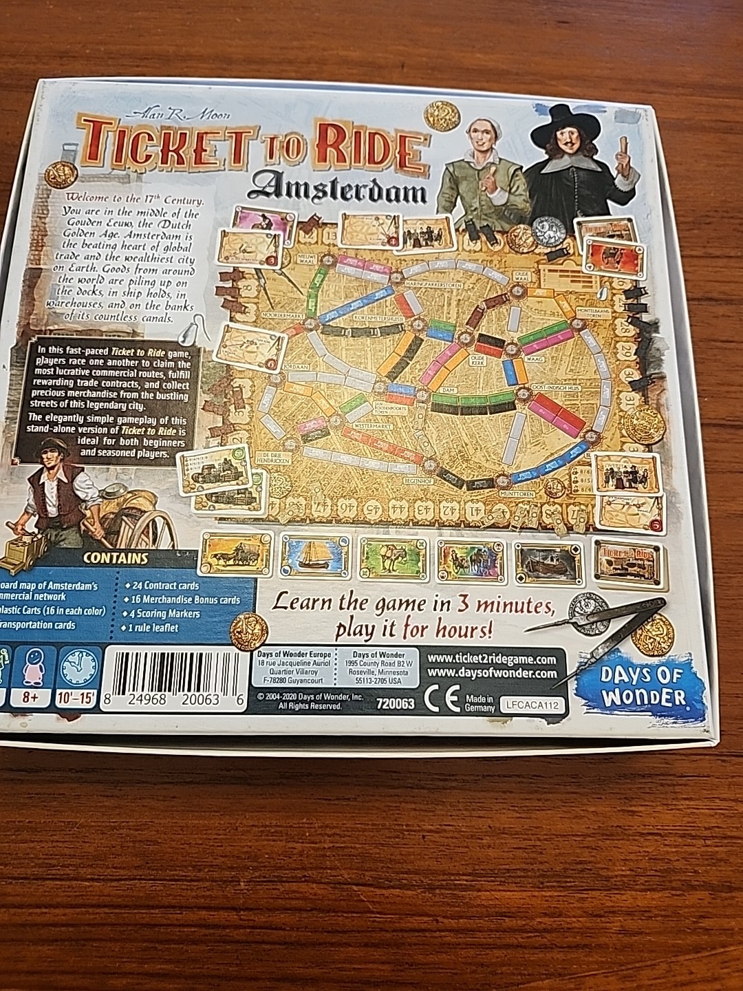 Alan R. Moon Ticket To Ride – Amsterdam