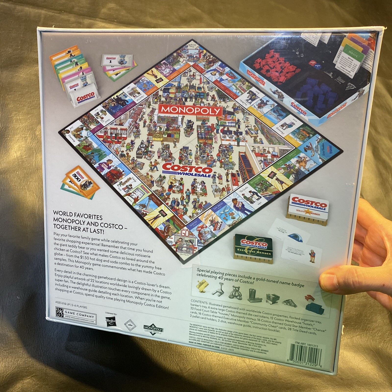Costco Monopoly Board Game Special Edition by WS Game Company Hasbro NEW SEALED!