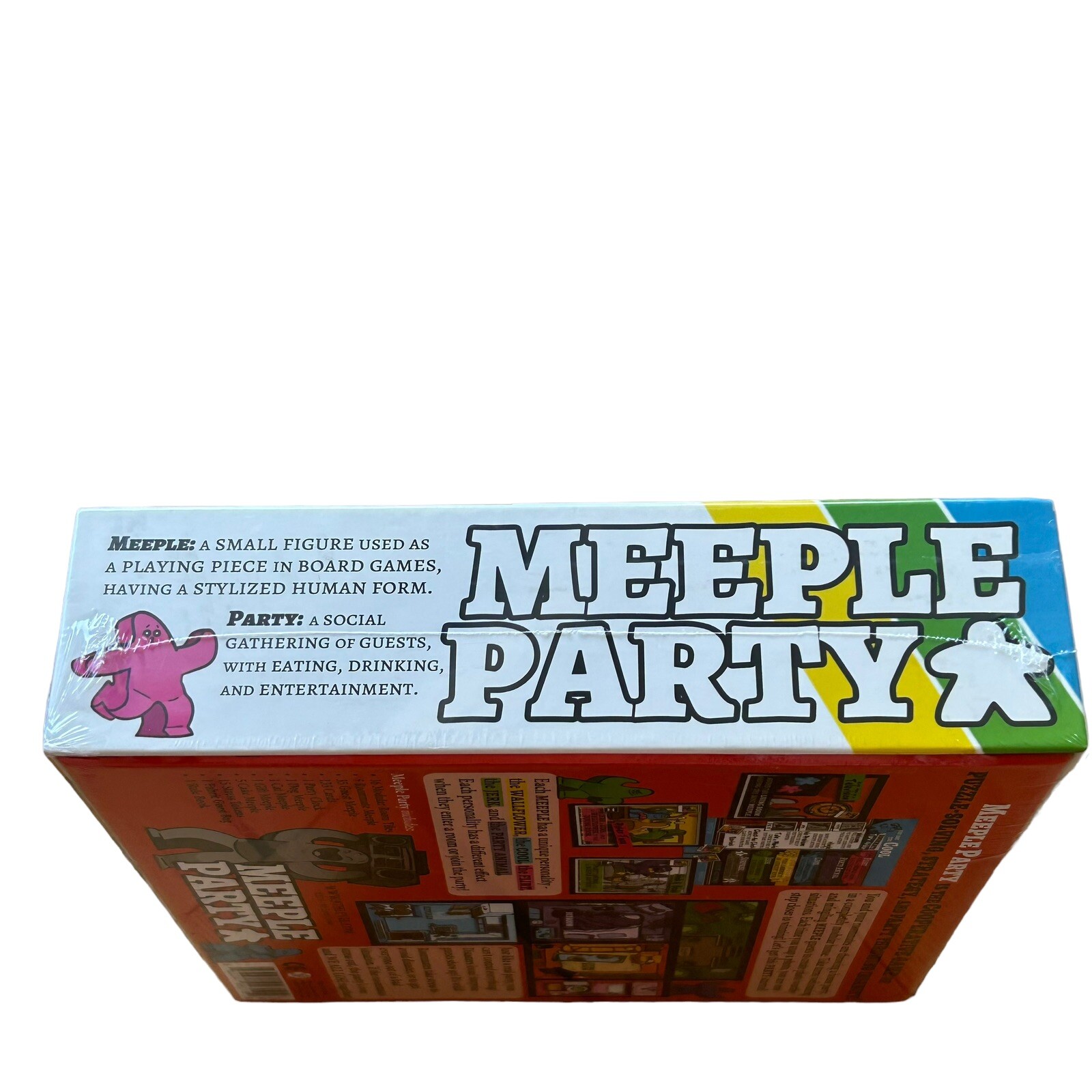 Meeple Party Board Game English Strategy Co-Op 9th Level 2019 NEW SEALED