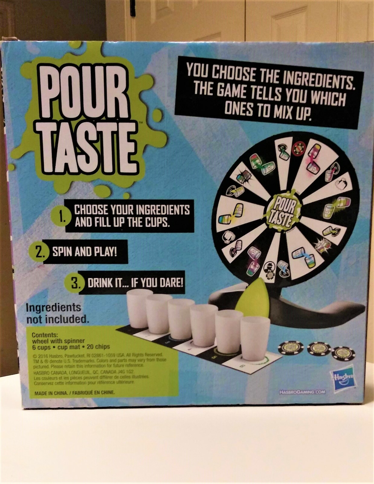 Pour Taste Party Multi-Player Interactive Drinking Board Game by Hasbro