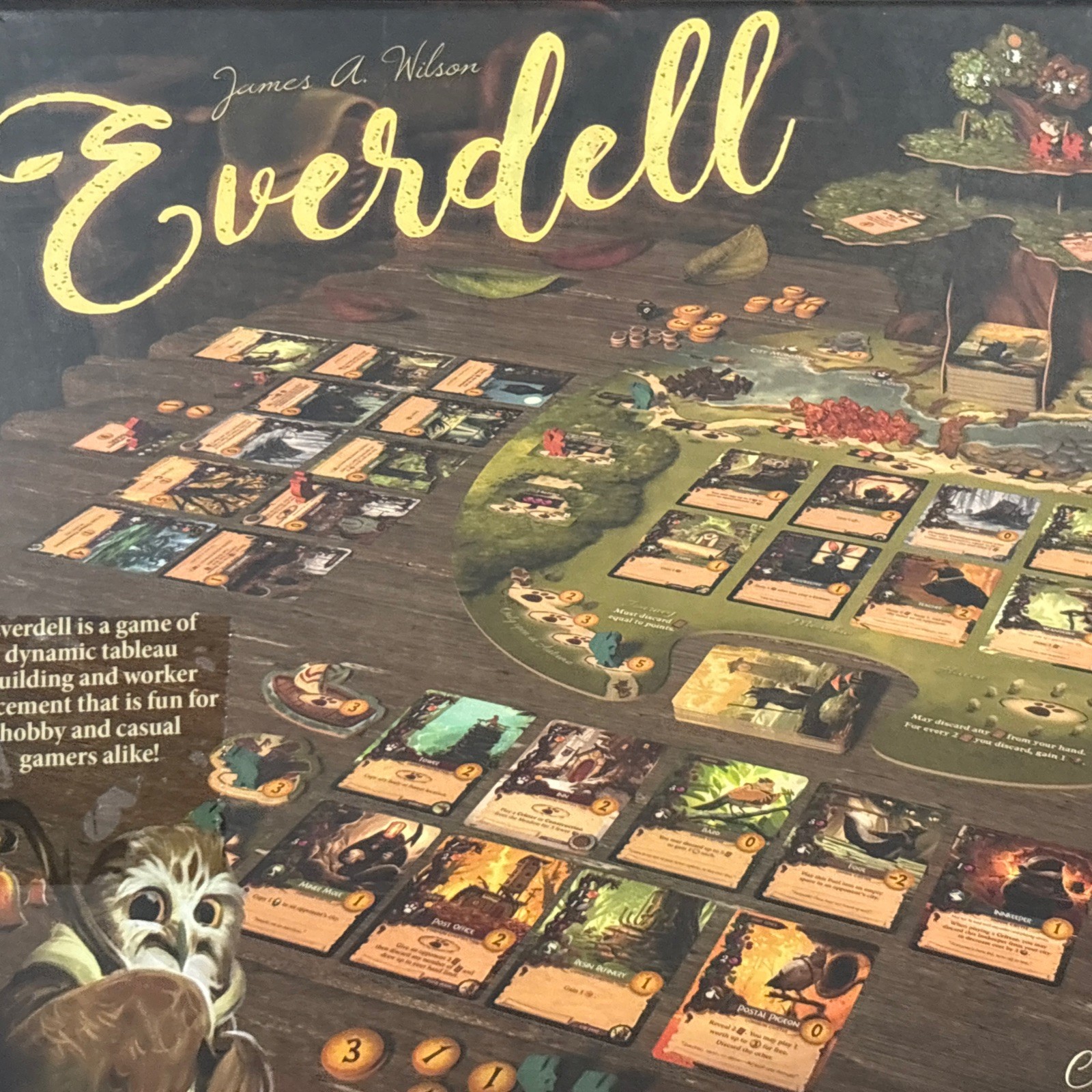 Everdell 3rd Ed., Board Game Starling Games, 2022 (Played 1x) All PCs Counted