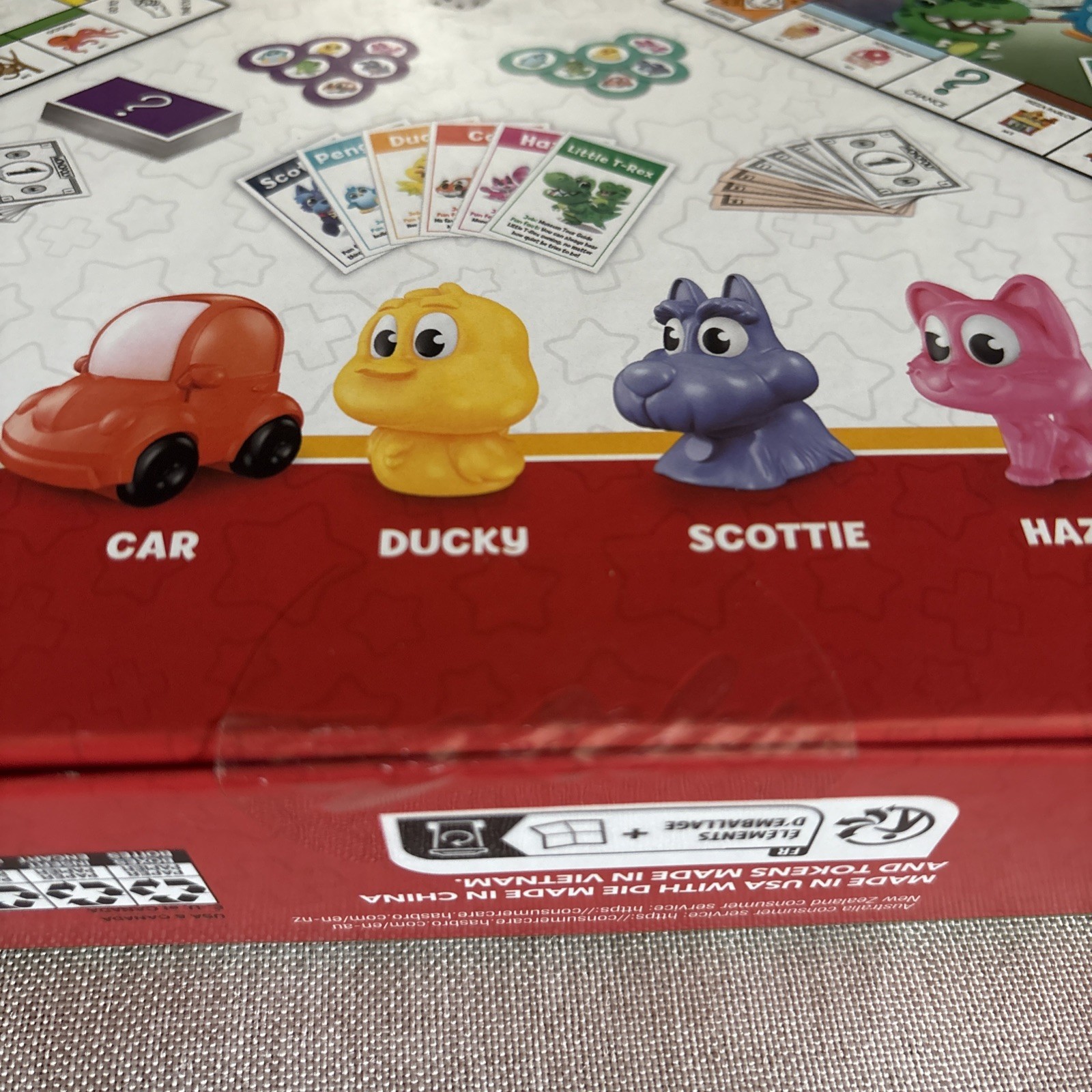 Monopoly Junior 2 Games in 1 by Hasbro Gaming New