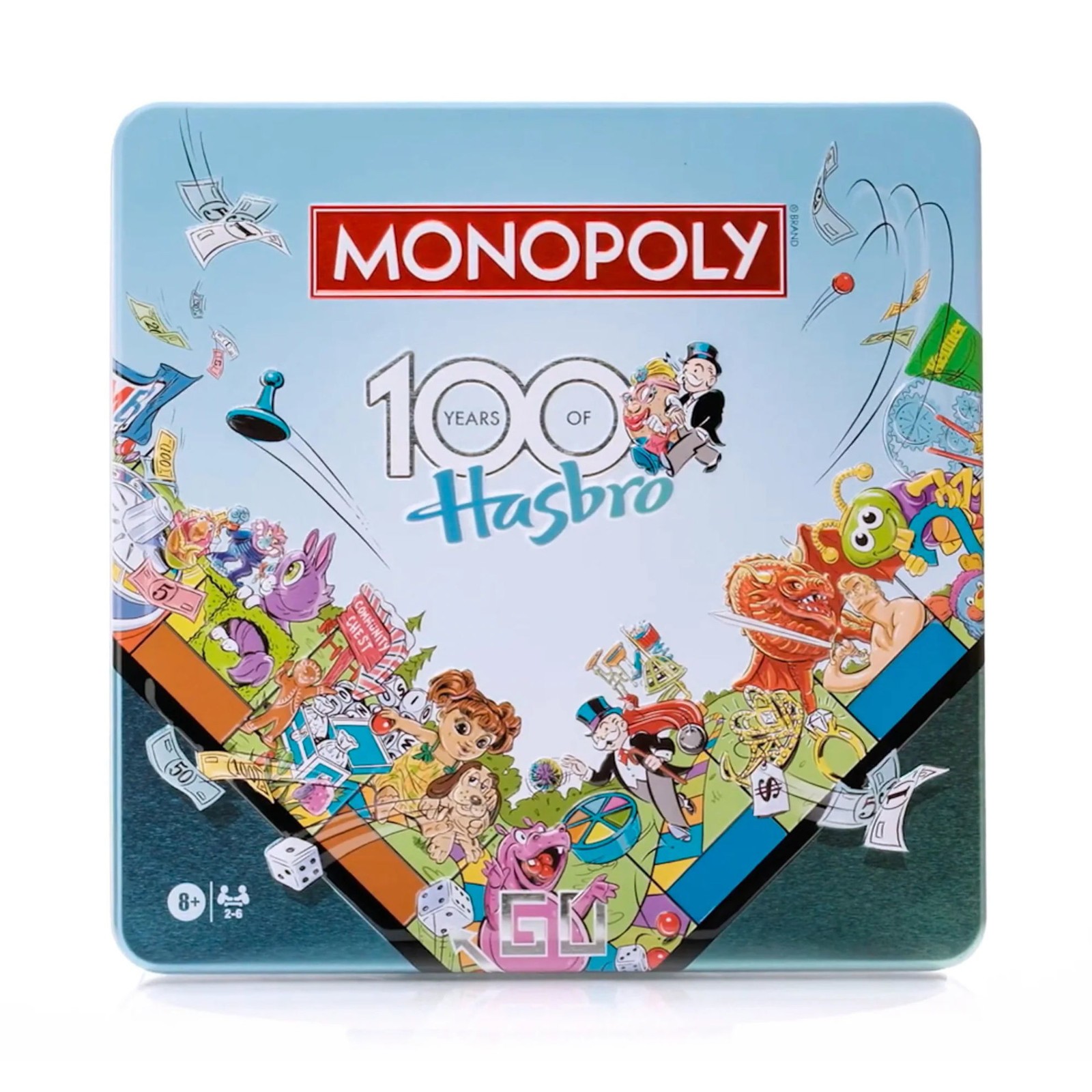 WS Game Company – Hasbro 100th Monopoly Anniv Edition – 43100