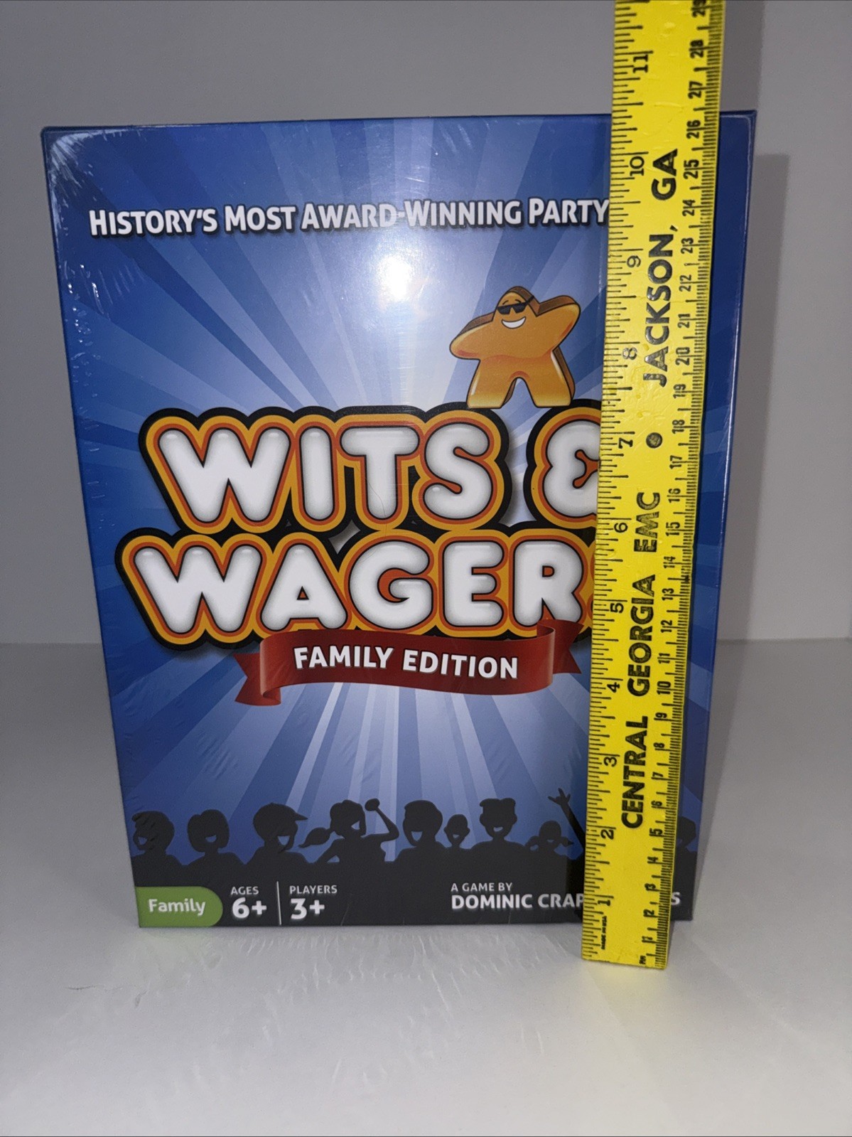 Family Game Of WITS & WAGERS Perfect For Ages 6+ And 3+ Players NIB