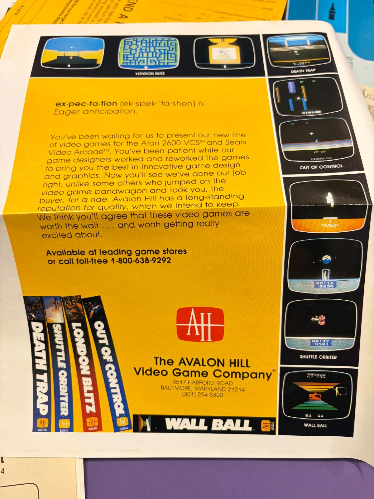 Avalon Hill Game of Trivia Box VG ~ Seems Complete Read Desc.